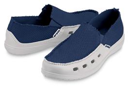 Tideline Canvas Man - pearl white/navy