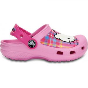 Hello Kitty Plaid Clog