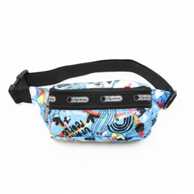 Double Zip Belt Bag - Psyched