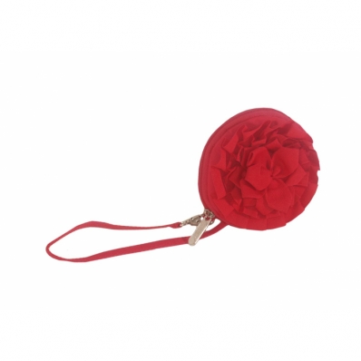 Floral Wristlet - Red Hot