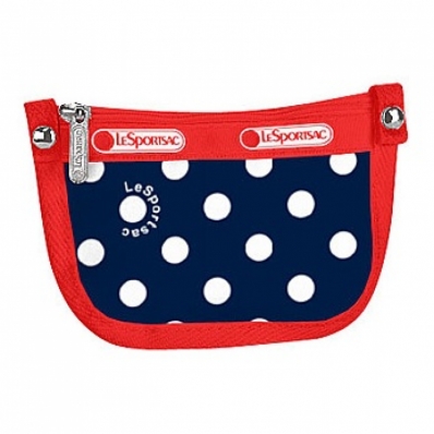 Key Coin Pouch Yacht Dot