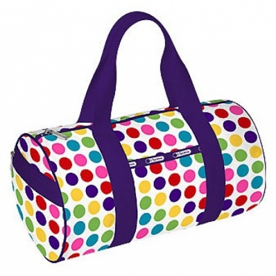Round Shoulder Duffle - Wonder Dot