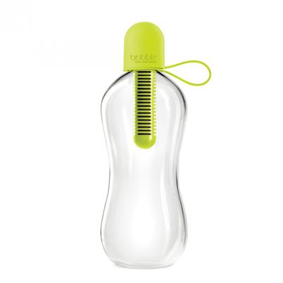 bobble 0,55 l se silikonovým víčkem - lime