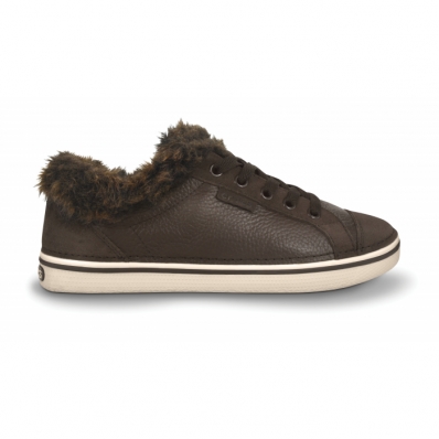 Hover Lace Up Fur Sneak Women